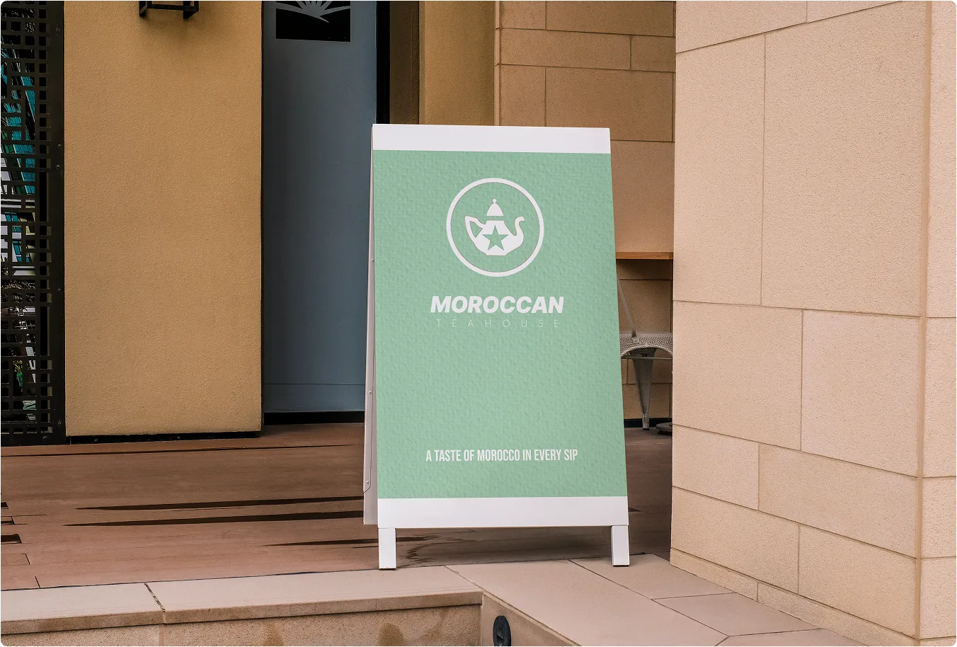 Moroccan Teahouse mockup 4